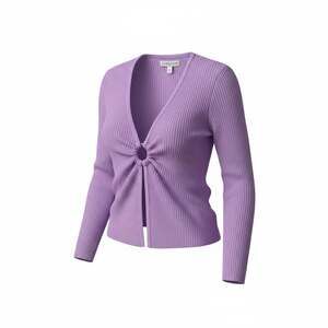 Aeropostale Ribbed Keyhole Cropped Flyaway Sweater